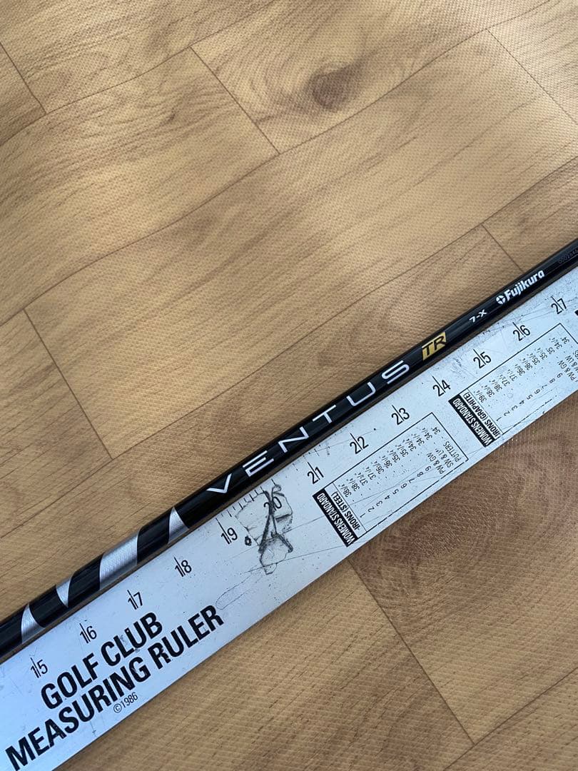 258 フジクラ　ベンタスブラックTR 7X ピンスリーブ付　ドライバー用