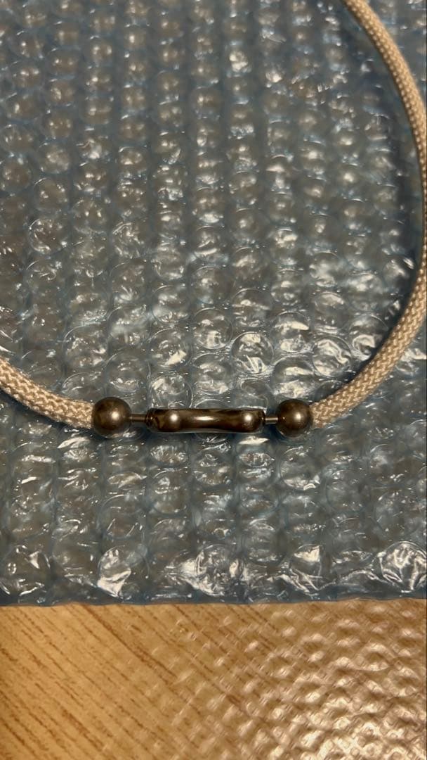 ファイテン　ネックレス　ルマン　24 ホワイト　白　激レア