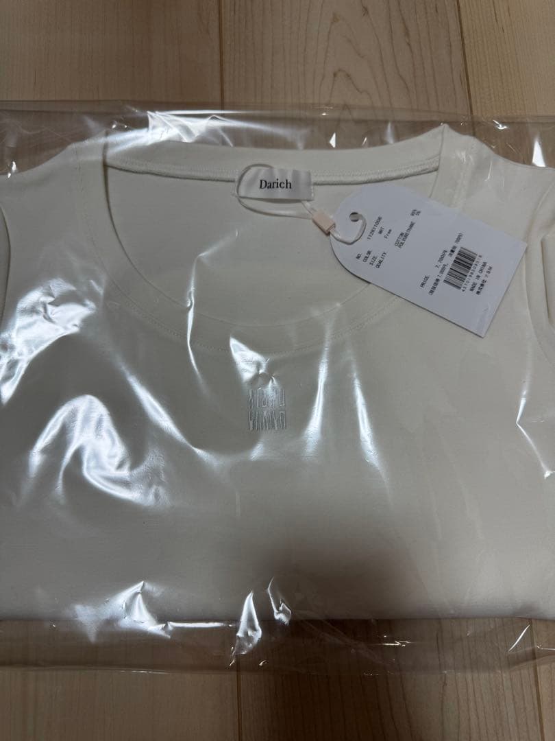 Darich♡ カーブシェイプシルエットロングTシャツ