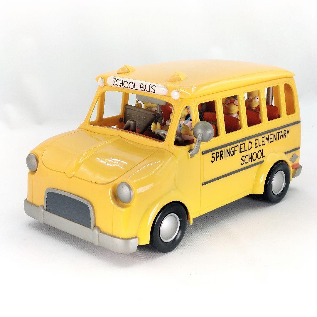 レア シンプソンズ トーキングスクールバス フィギュア アメコミ 現状品