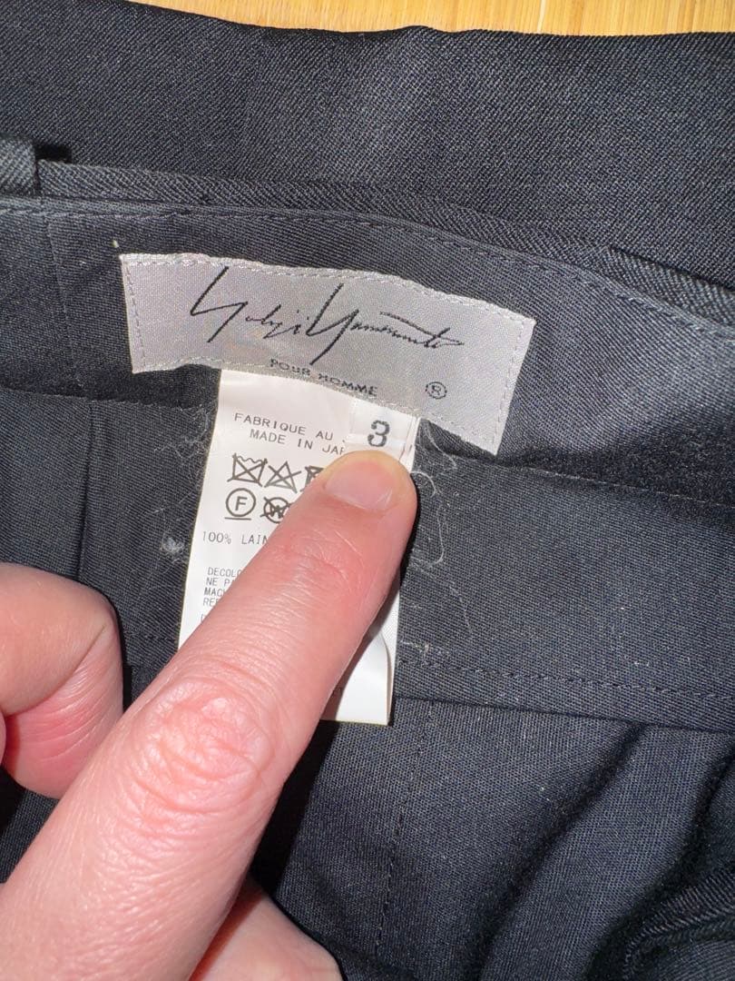 Yohji Yamamoto スラックス