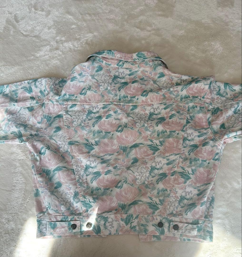 ジャケット・アウター Tostalgic floral denim jacket / floral