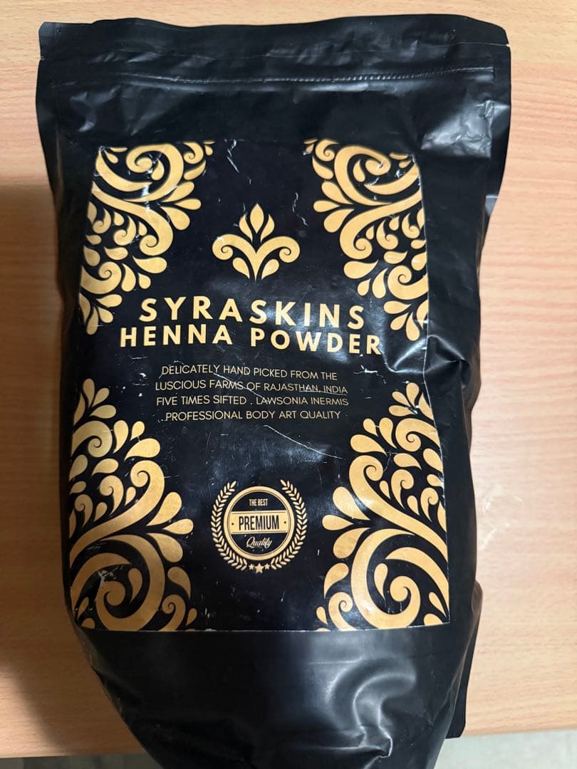 Syraskins ヘナパウダー（ヘナタトゥー）プレミアム