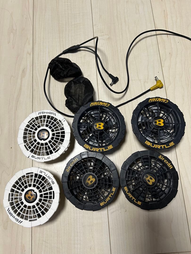 BURTLE AIRCRAFT 空調服　ファン RYOBI 空調　ベスト　京セラ