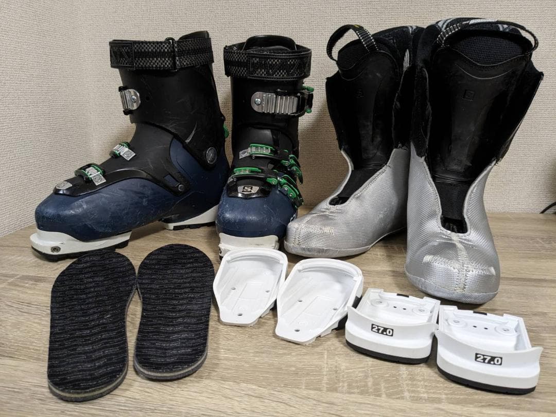 サロモンバックカントリースキーブーツ 27㎝ QST Access 80 メンズ