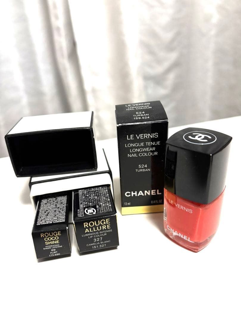 【新品未使用】CHANEL ROUGE COCO SHINE含　おまとめ品　箱付