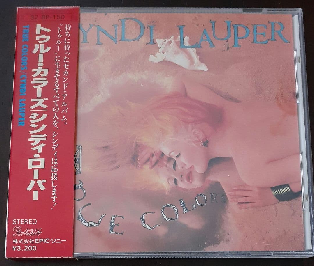 Cyndi Lauper True Colors CD 箱帯付き希少レア