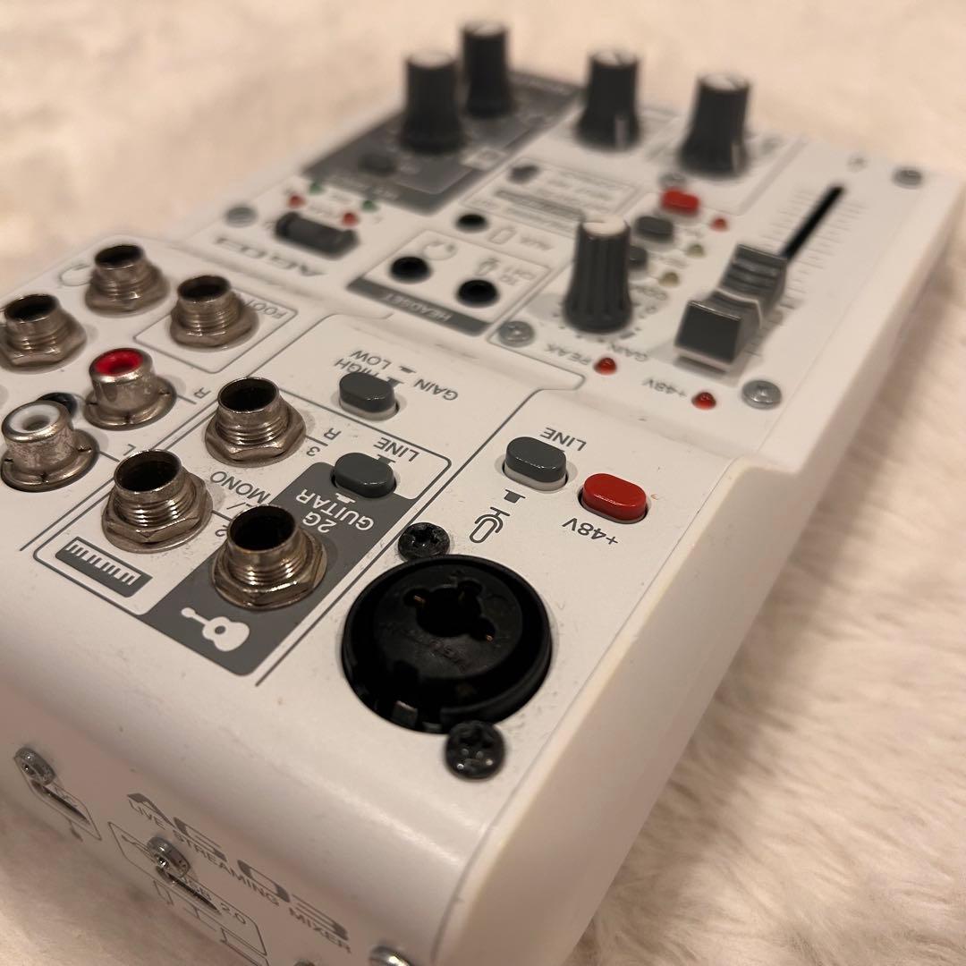 YAMAHA AG03 mk2 オーディオミキサー　初心者セット　配信にBGM