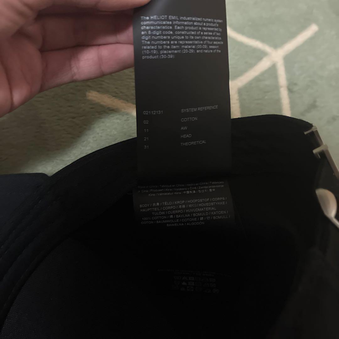 【極美品】Heliot emil キャップ HE Cap