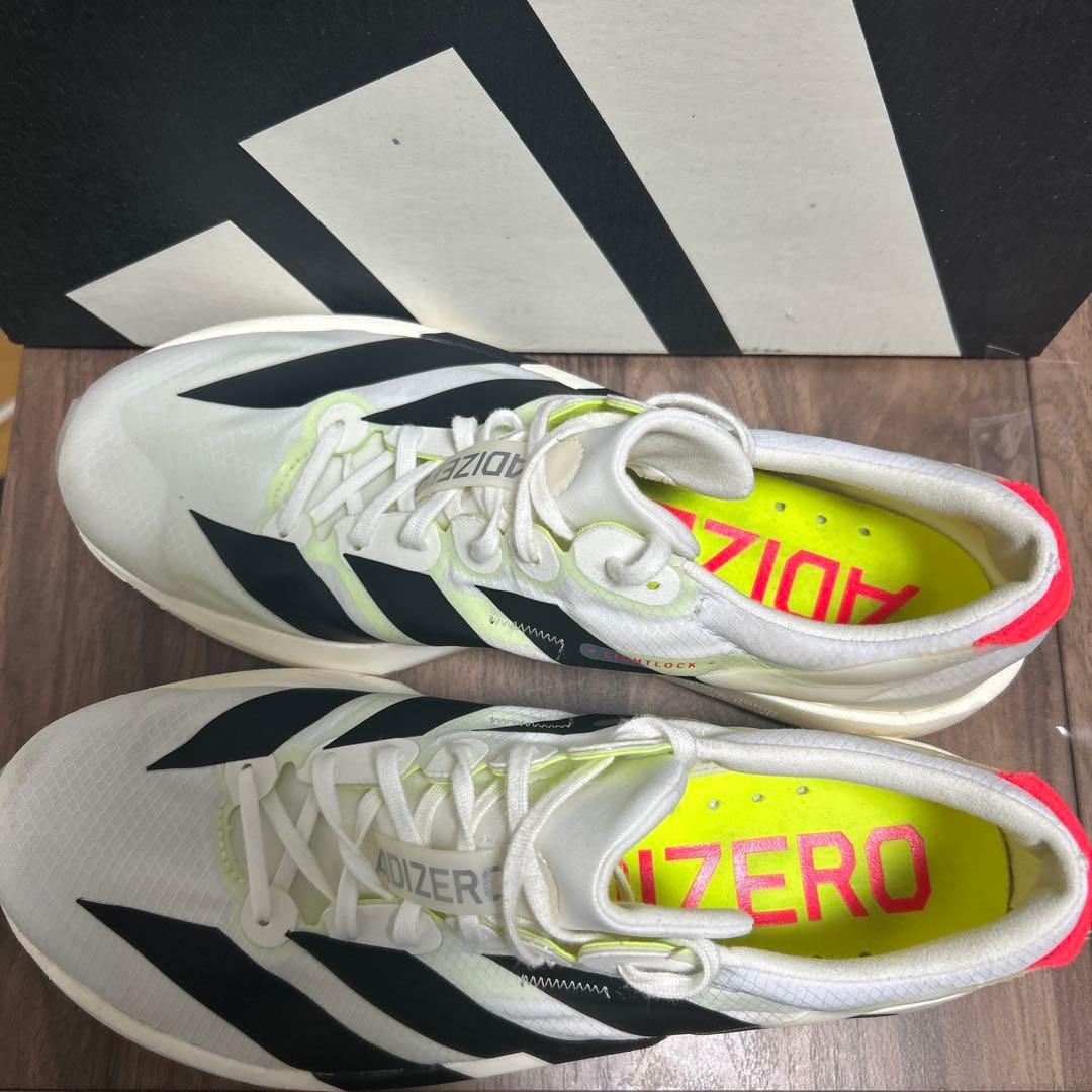 adidas adizero Japan9レーシングシューズホワイト/ブラック