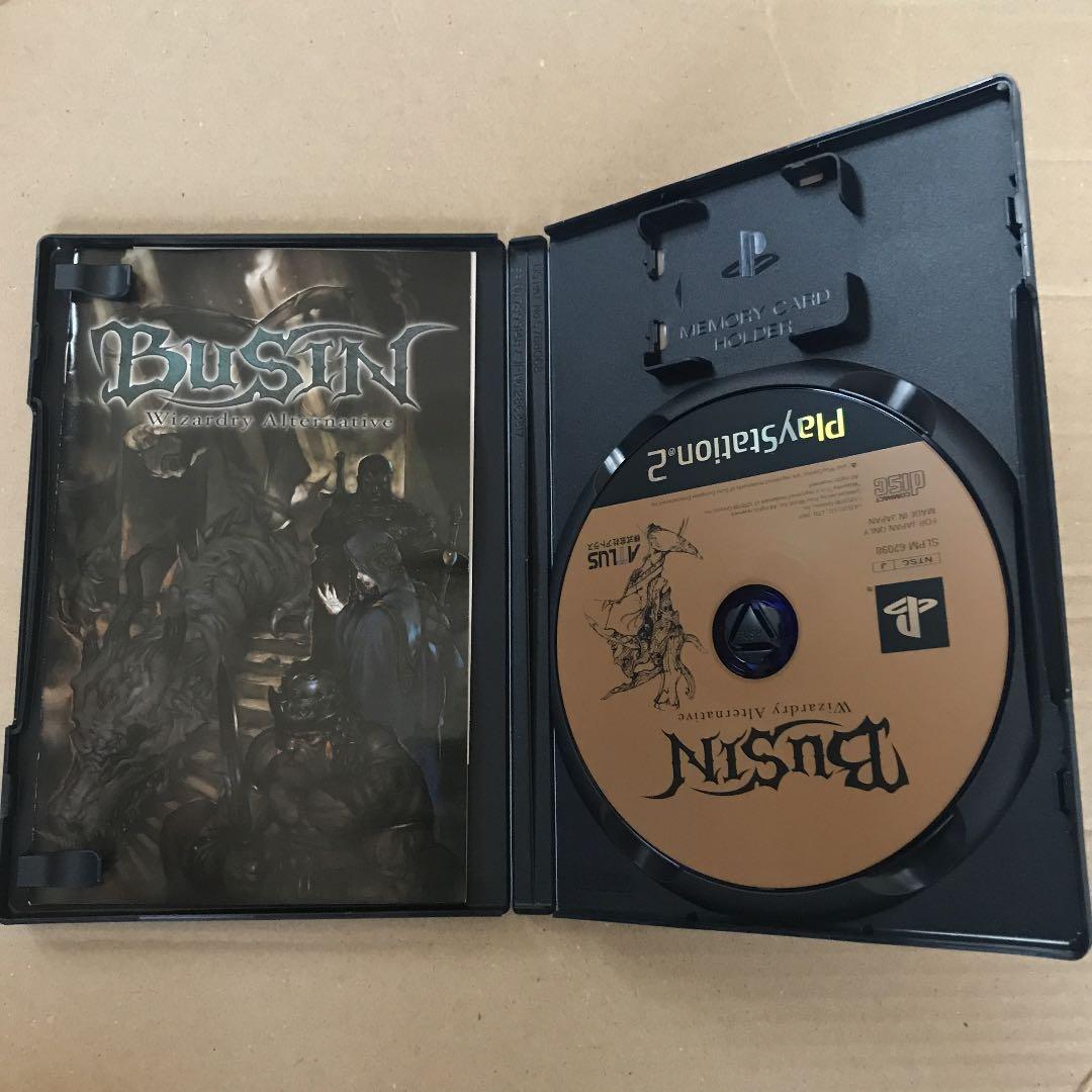 BUSIN 式神　〜Wizardry Alternative〜　PS2