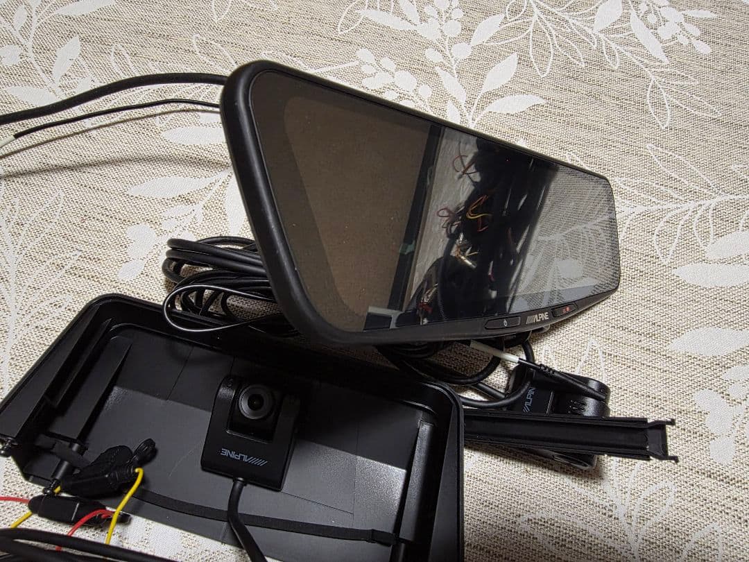 アルパイン アルファード デジタルインナーミラー ドラレコ 前後