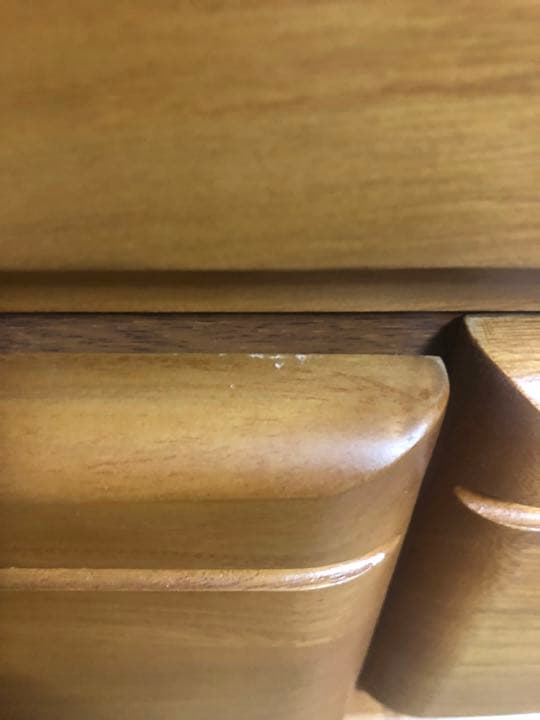 ニトリ　ハイチェスト　ローリエ　80MBR【送料込み】