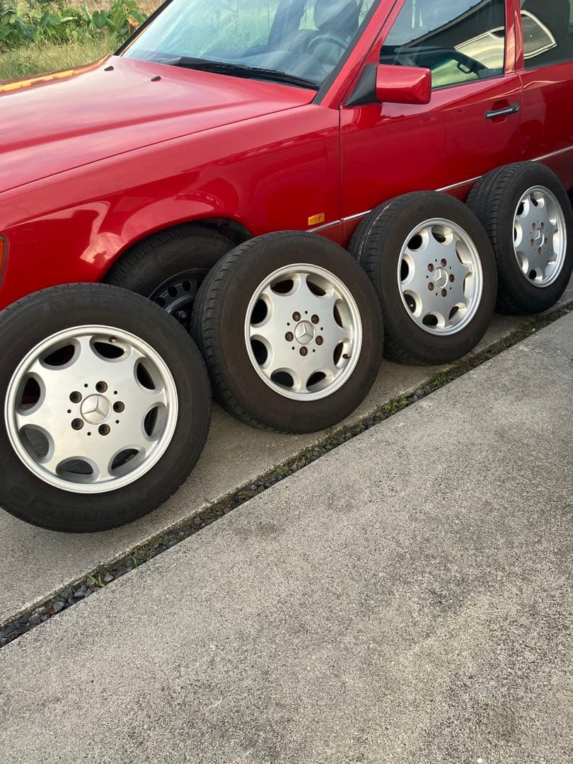 w124メルセデス・ベンツ 純正15インチ ホイールセット
