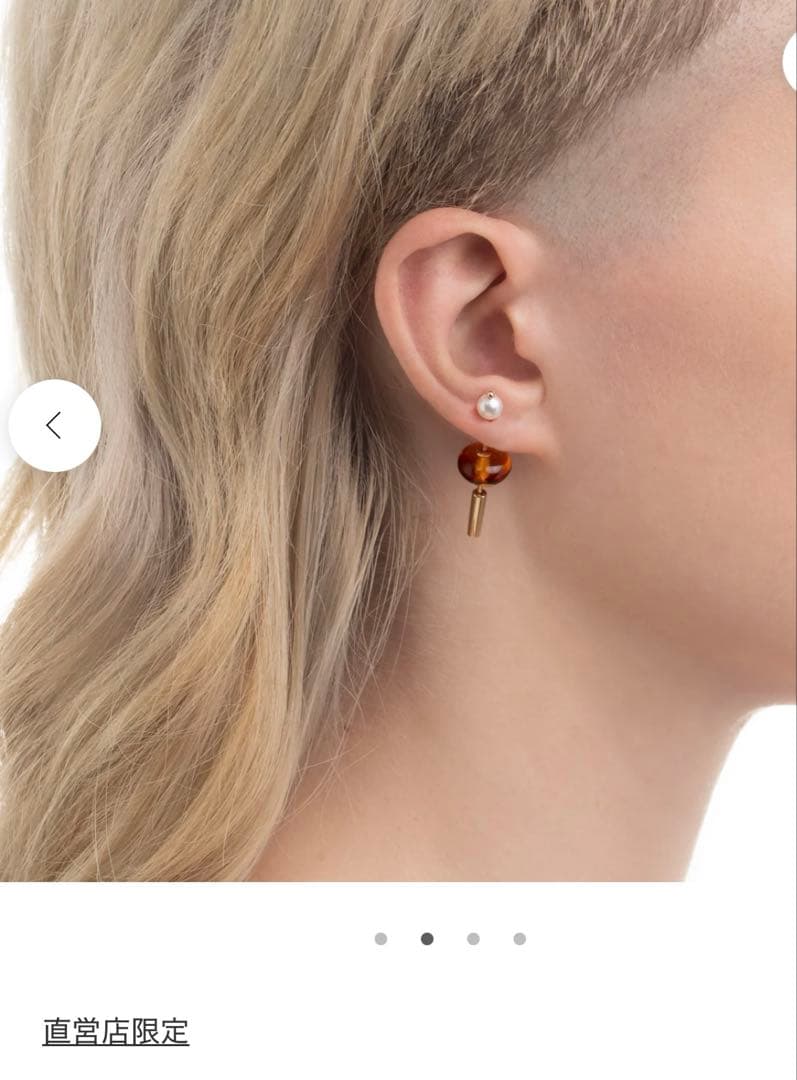 ヒロタカ 新品未使用Mini SPEAR ピアス単品