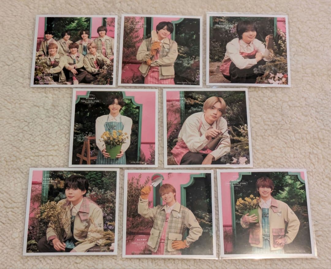 【専用出品】なにわ男子　ファミクラストアアンバサダー　ましかくフォト