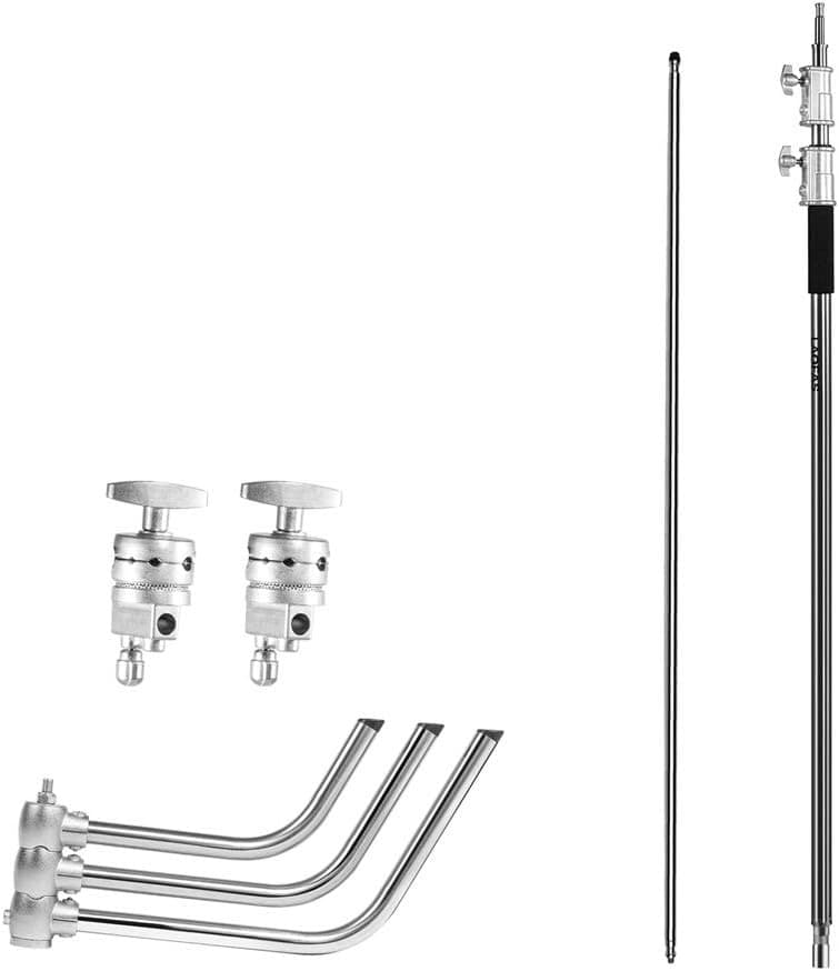 【中古】LAOFAS Cスタンド ステンレス製ライトスタンド Amaran