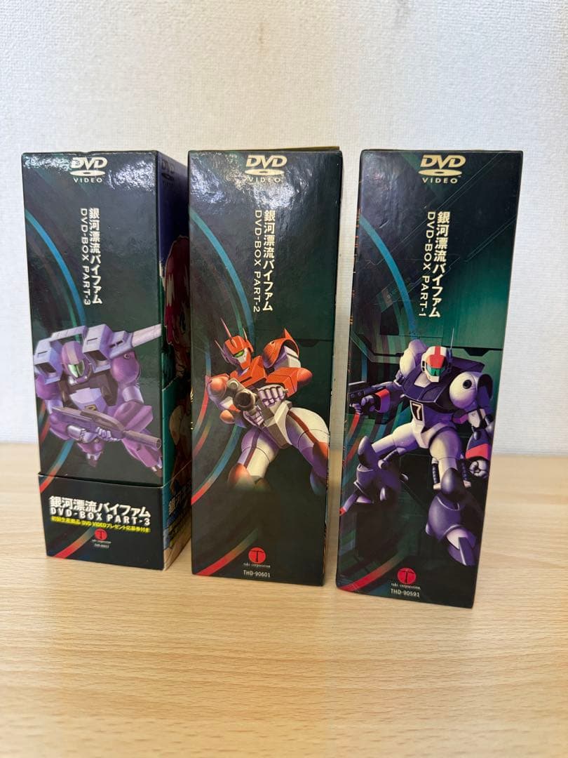 銀河漂流バイファム DVD BOX PART1〜3