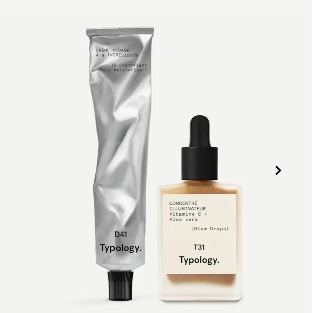 Typology グロウドロップス D41 & 保湿クリーム T31