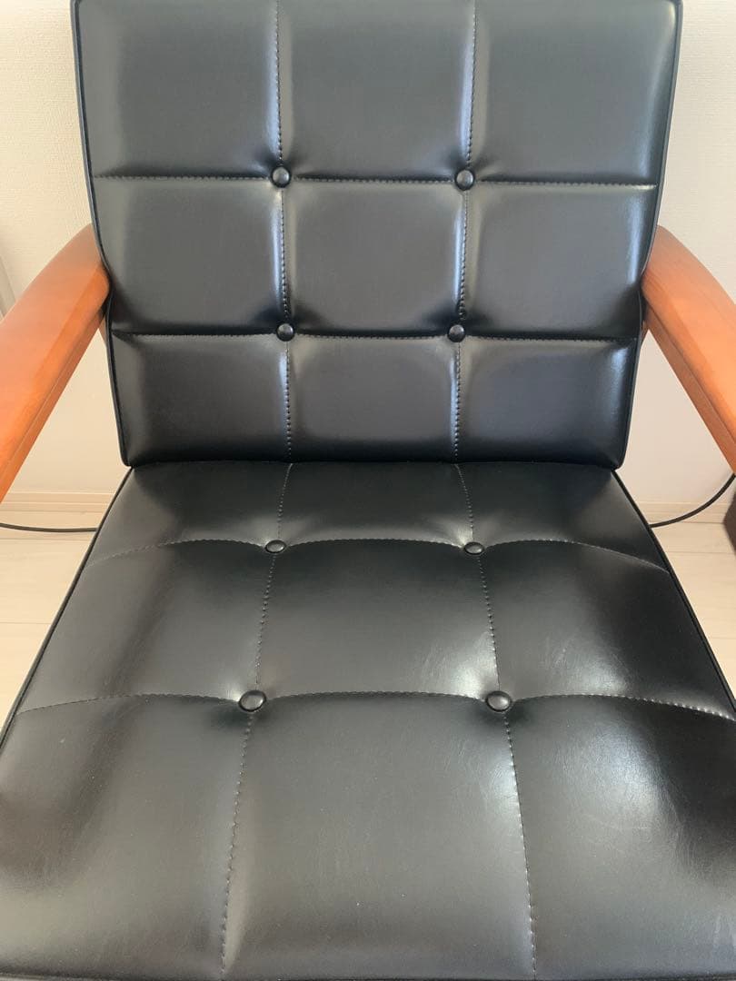 【24年購入品】カリモク60 Kチェア 1シーター スタンダードブラック