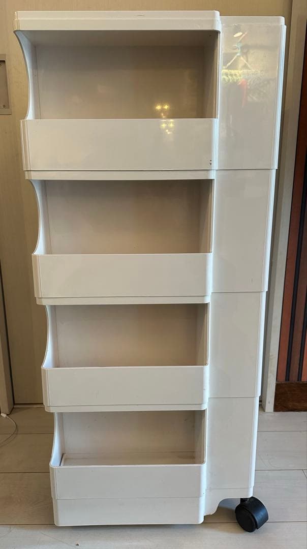 正規品　B-LINE/ボビーワゴン　4段ホワイト　MADE IN ITALY