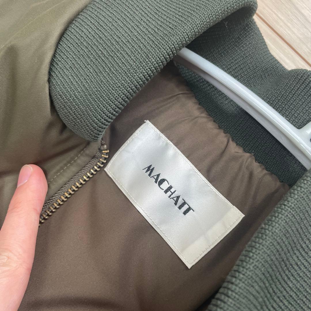 【完売品】machatt マチャット トップサーモフォルムコート カーキ