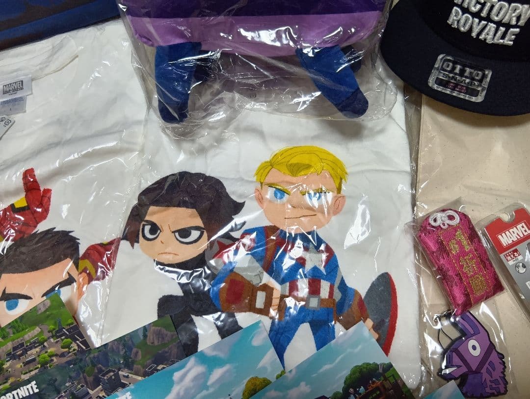 フォートナイト MARVEL Twitter 懸賞 ノベルティグッズ 1式