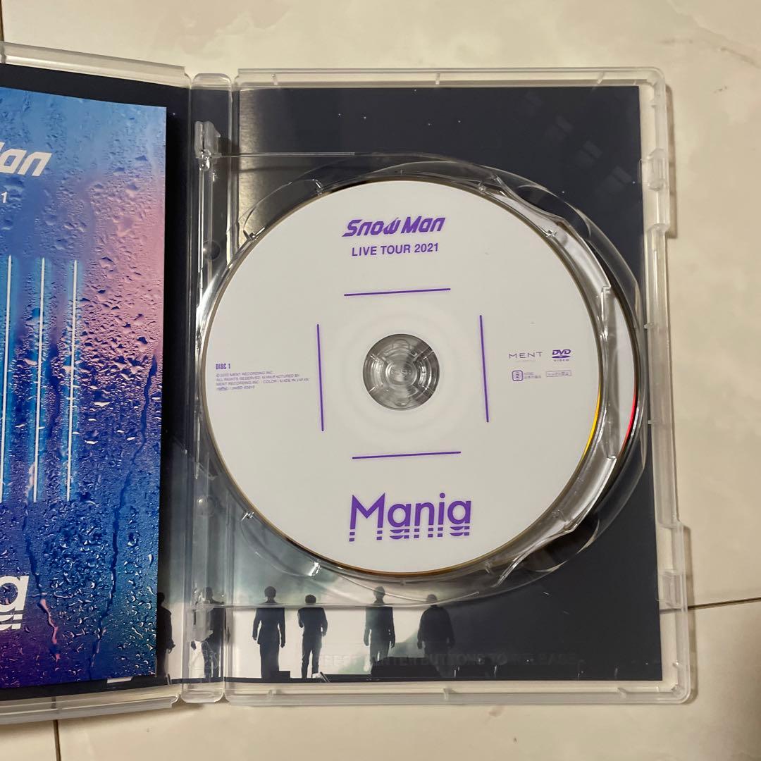 Man LIVE TOUR 2021 Mania 初回盤 通常盤DVD