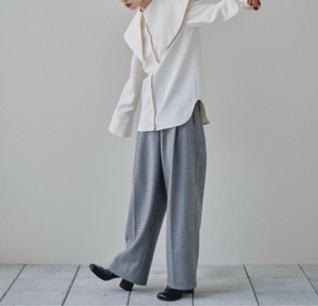 【TODAYFUL】ウールペインターパンツ グレー 38