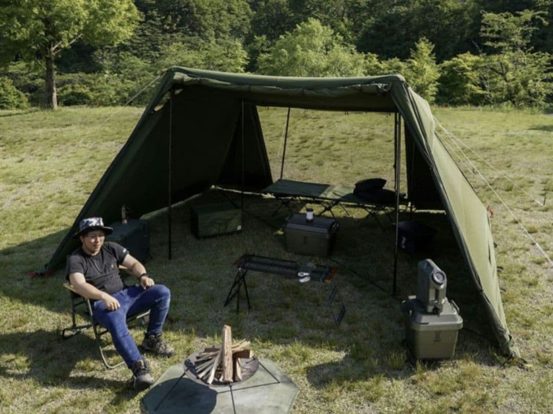 ​【未使用】DOD ヨンヨンベースTC（カーキ）｜ソロ・デュオ