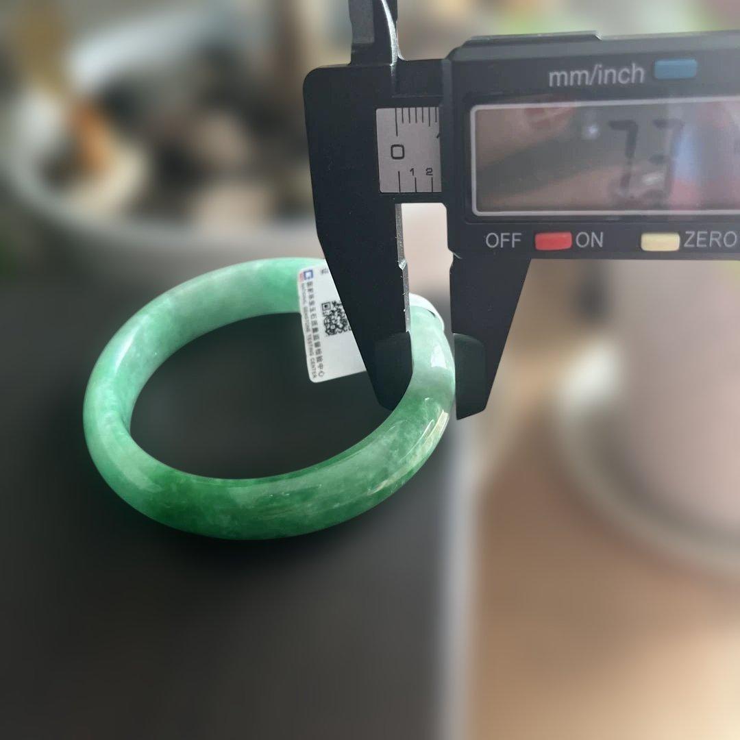 干青翡翠　腕輪　お守り