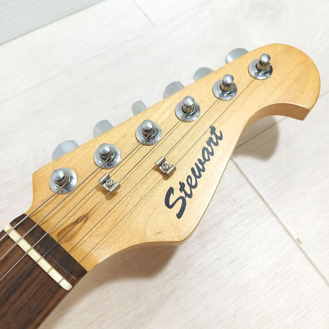 Stewart ストラトキャスター ブラック 黒 スチュワート