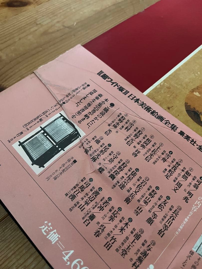 【初版】日本美術絵画全集（全25巻）9巻〜12巻