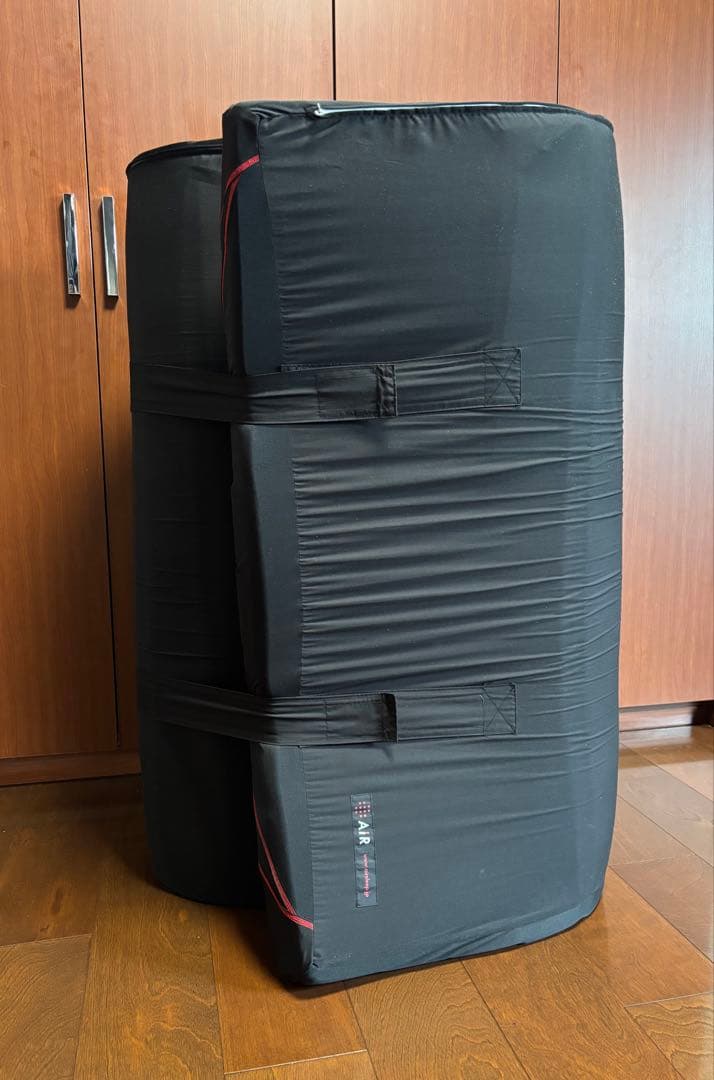 東京西川 AiR エアーSI HWB7601000マットレス シングル　黒/赤