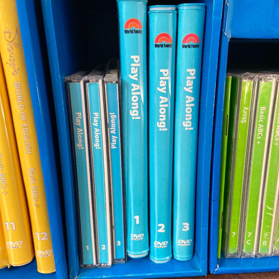 dwe ディズニーワールドイングリッシュ　SA,PA,メインプログラムセット