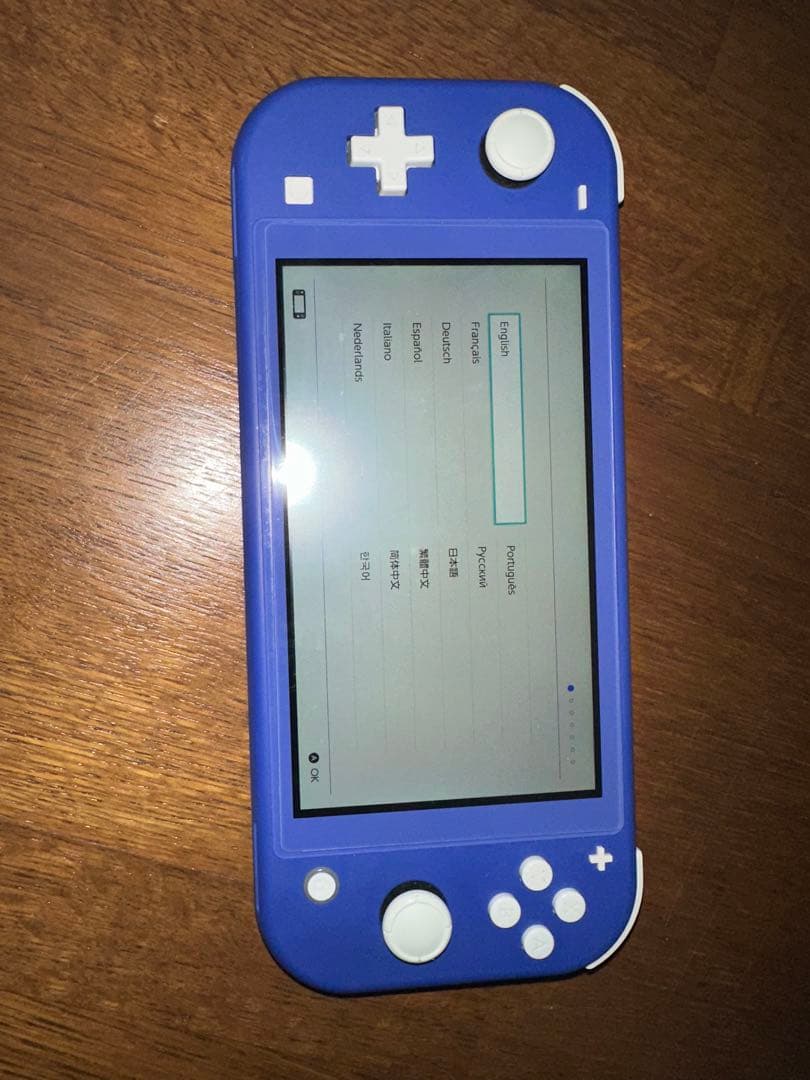 【美品】Nintendo Switch Lite ブルー 本体 完品 動作確認済