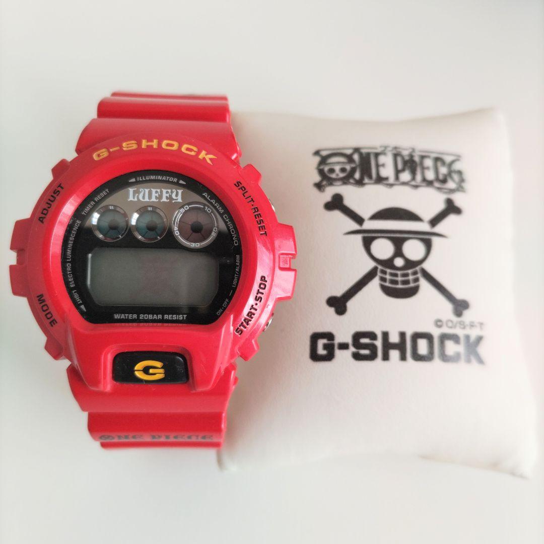 美品 G-SHOCK DW-6900FS モンキー・D・ルフィ モデル