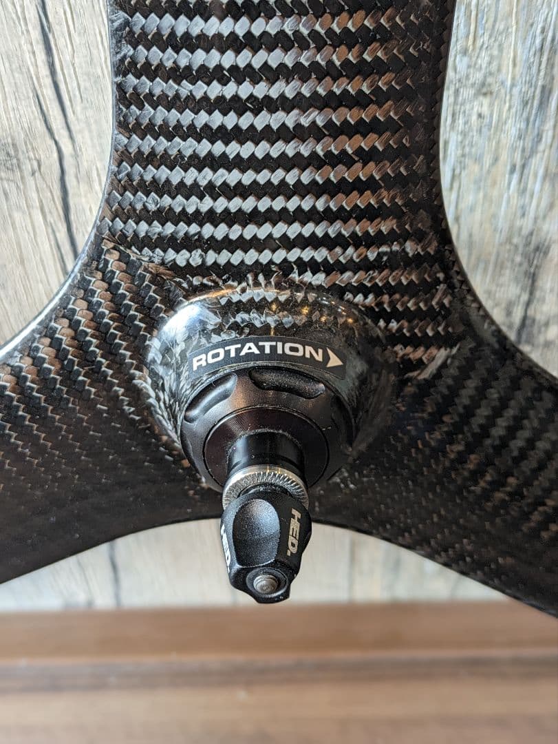 HED h3plusカーボンバトンホイール　フロント