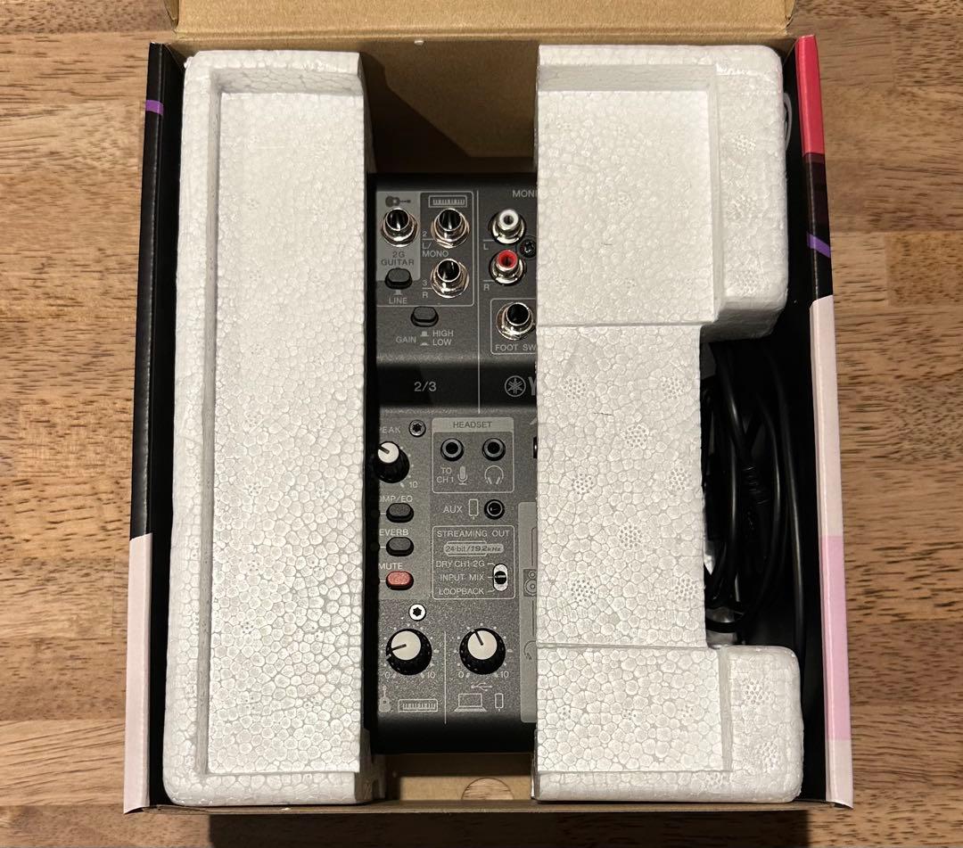 YAMAHA AG03 MK2 オーディオミキサー