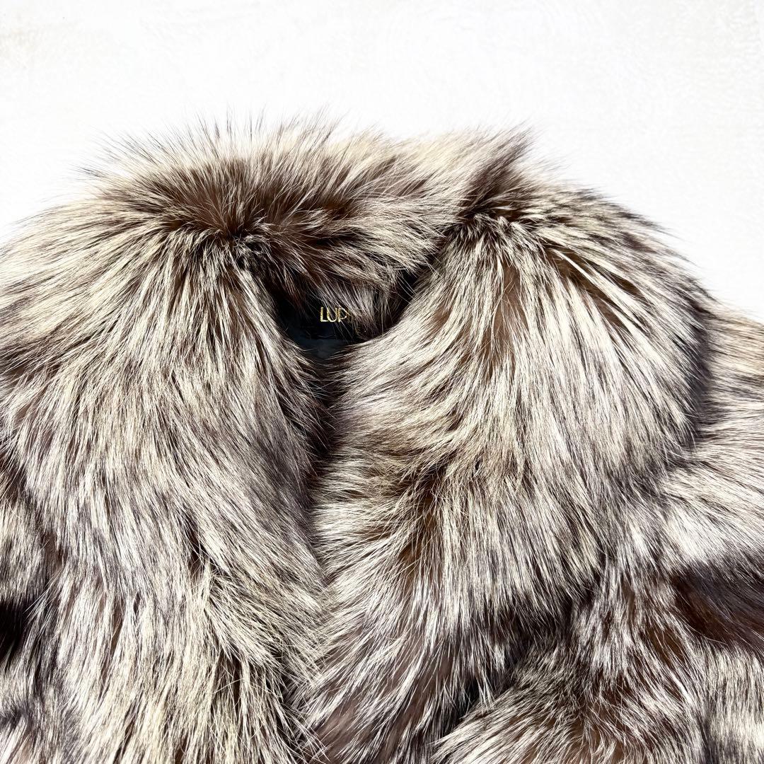 サガフォックス 2222 LUPIAN FUR シルバーフォックス 毛皮 金サガ