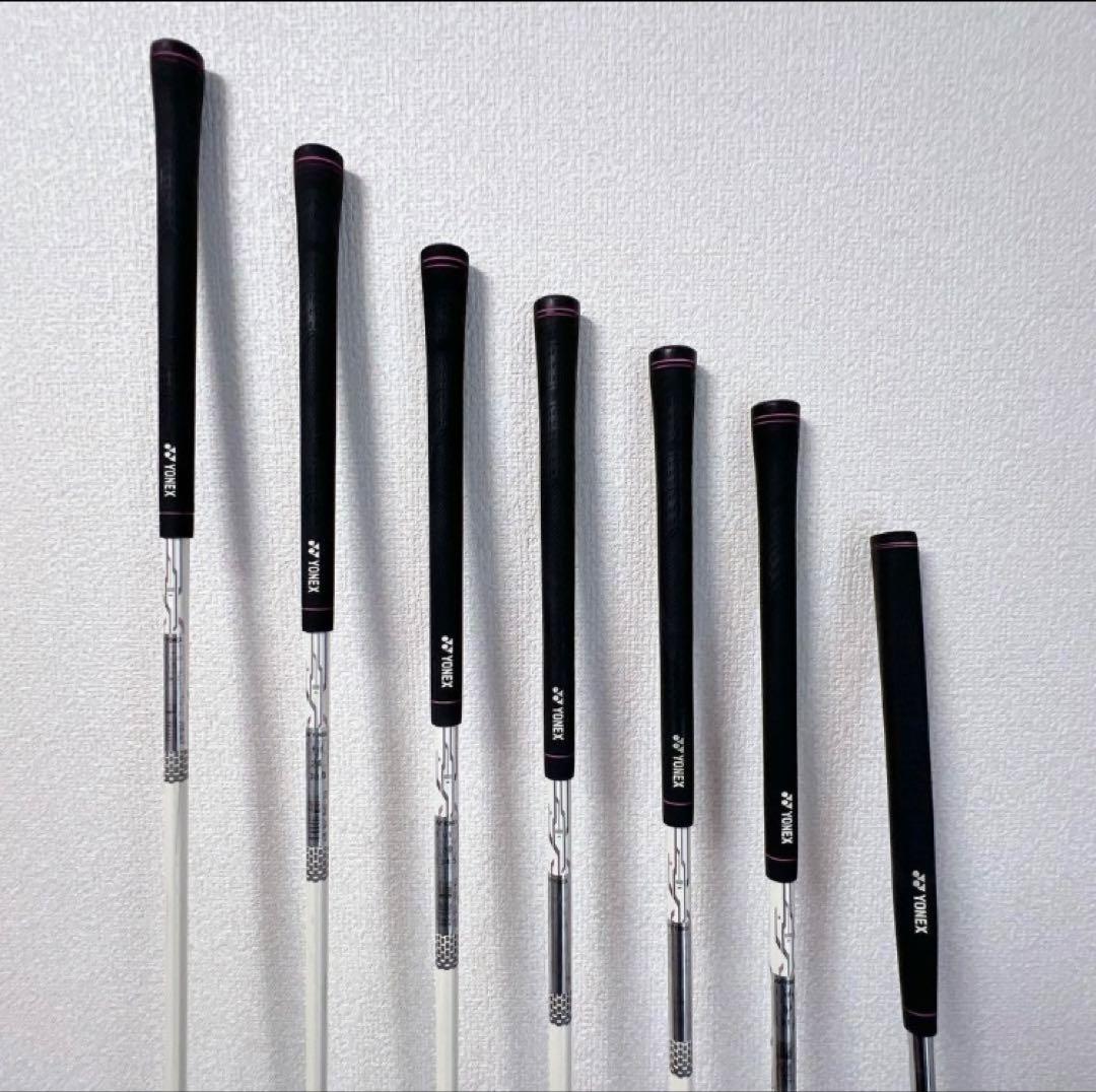 YONEX ジュニア ゴルフクラブセット(7本) J135 ピンク