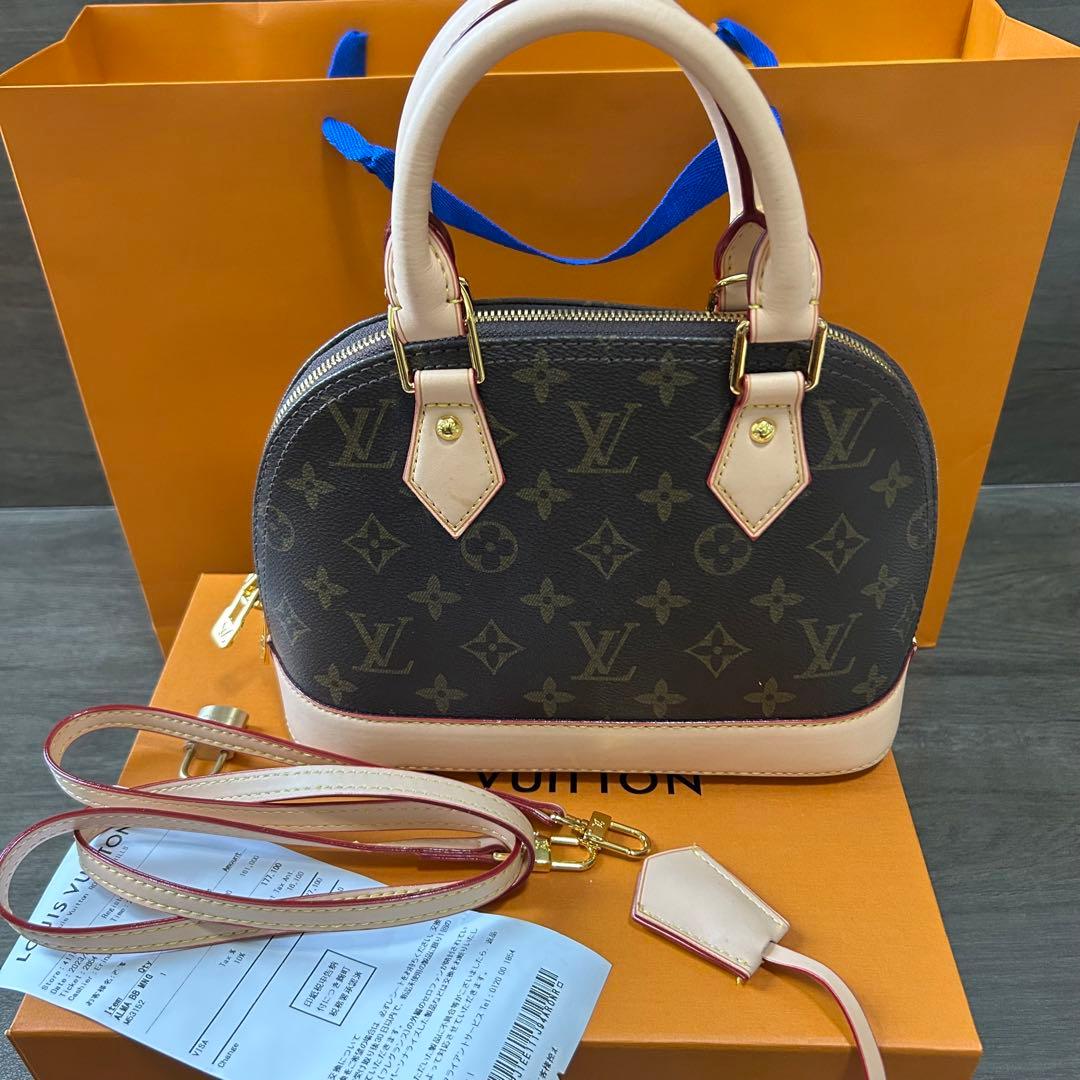 年末年始価格【実写画像】モノグラムハンドバッグ