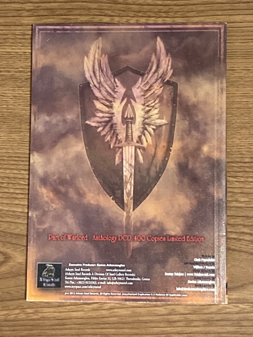 レア！ 限定400セット WARLORD ANTHOLOGY