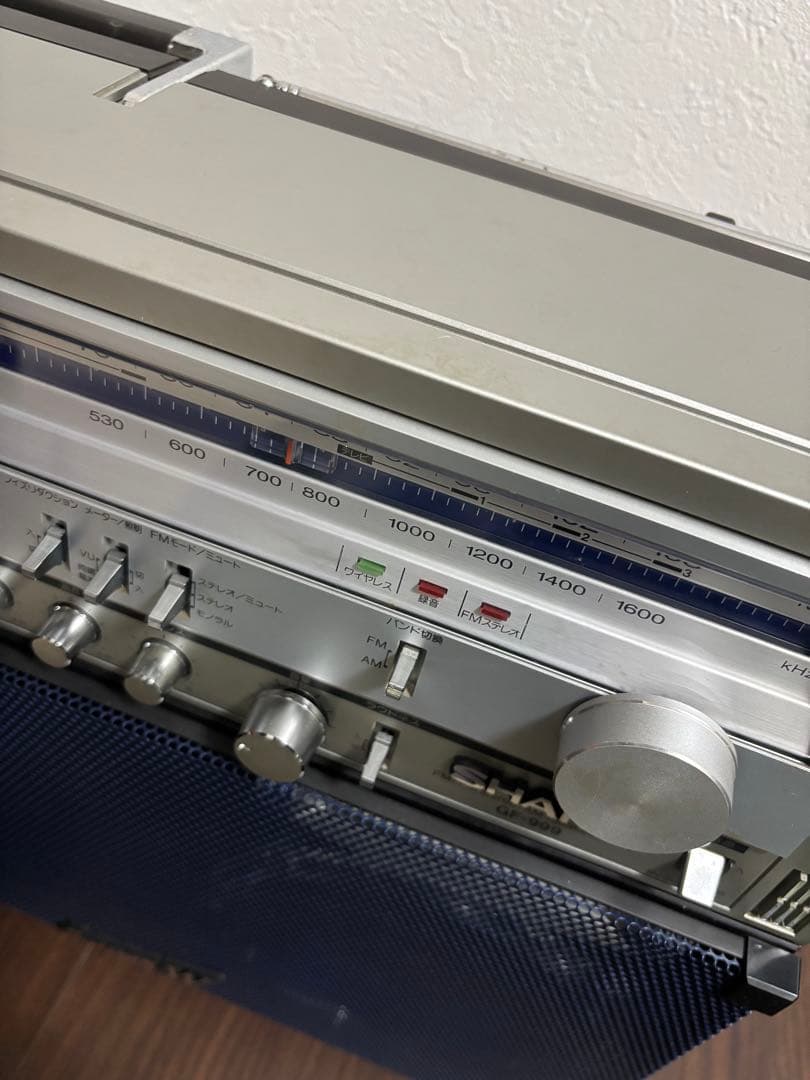 SHARP GF-999 ラジカセ おまけでマイク付き　西春