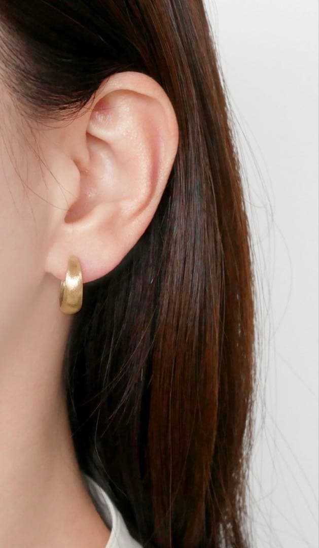 ヴァンドーム青山 フープピアス 片耳 K18