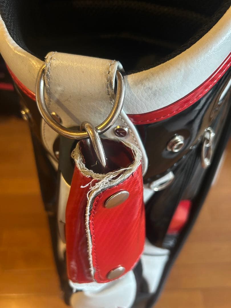 TaylorMade キャディバッグ ホワイト/レッド