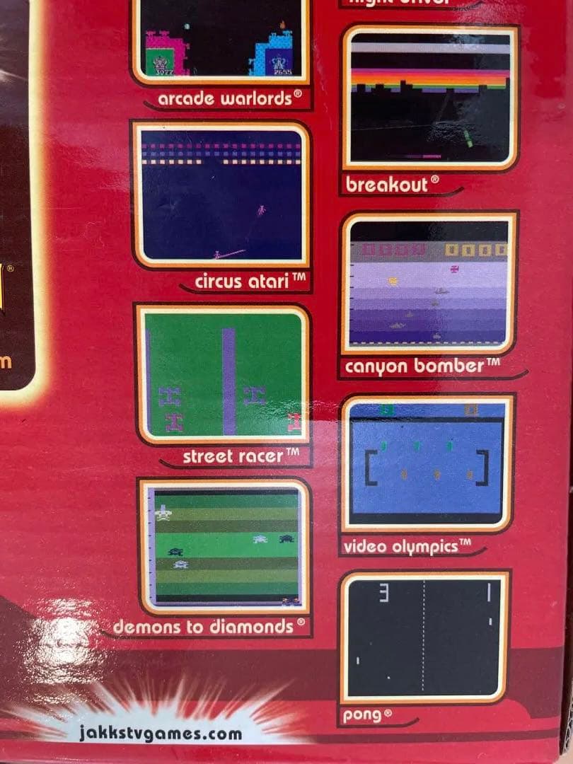 Plug & Play TV Games Atari 2600 未開封品