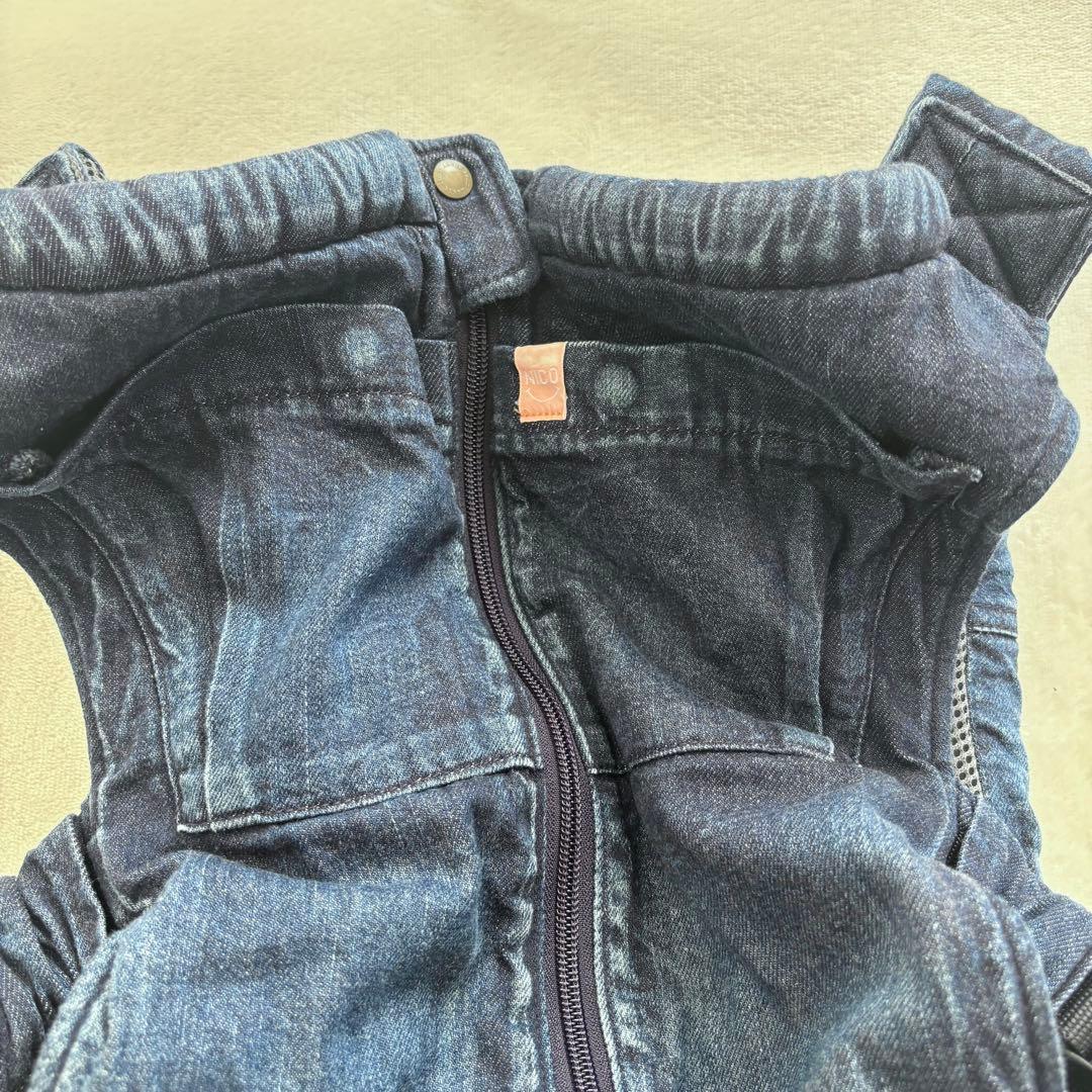 キューズベリー　NICO 抱っこ紐　おんぶ紐　ブルーデニム