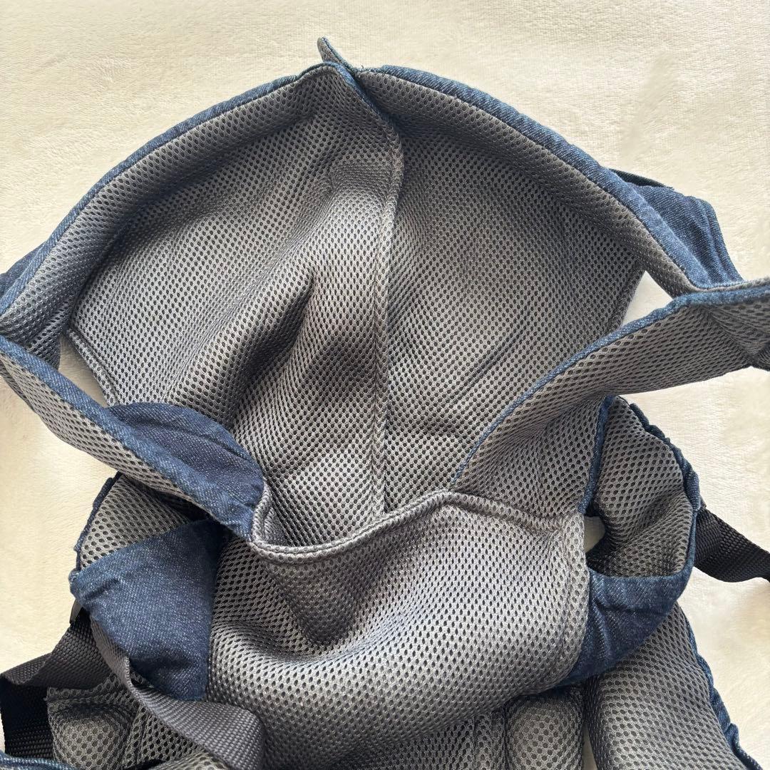 キューズベリー　NICO 抱っこ紐　おんぶ紐　ブルーデニム