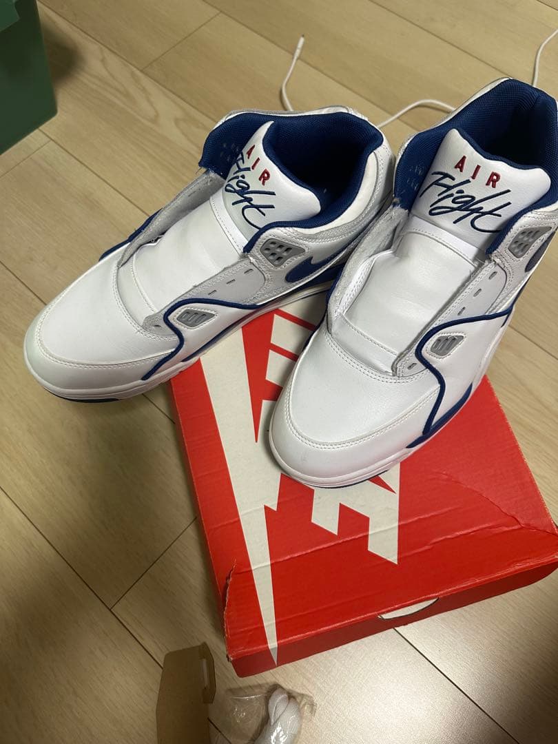 NIKE AIR FLIGHT 89 /ホワイト / ブルー / グレー